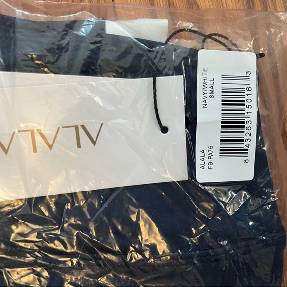 NWT Alala Fast Track Pants Navy Blue White - Picture 7 of 10